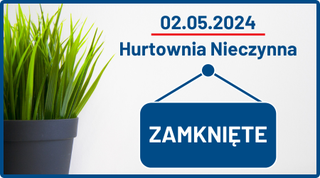 Hurtownia Termeco nieczynna w dniu 02.05.2024