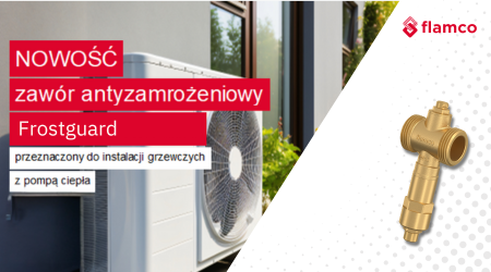 NOWOŚĆ - Zawór Antyzamrożeniowy Frostguard od FLAMCO