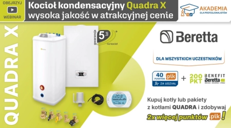 SZKOLENIE - Webinarium Akademii IK - Kocioł kondensacyjny Quadra X