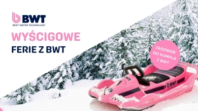 Wyścigowe Ferie z BWT – zgarnij wyjątkowe sanki!