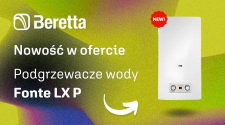 Beretta Fonte LX P – Nowe standardy wydajności w podgrzewaczach wody