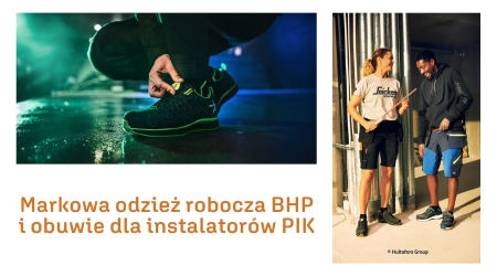 Markowa odzież i obuwie BHP od Snickers Workwear i Solid Gear w Katalogu Nagród programu PIK
