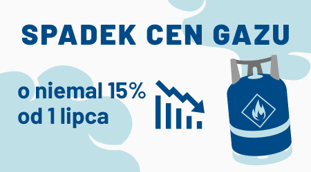 Od lipca gaz tańszy o prawie 15%!