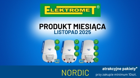 Listopad z ELEKTROMET – „Produkt miesiąca” dla Instalatorów!