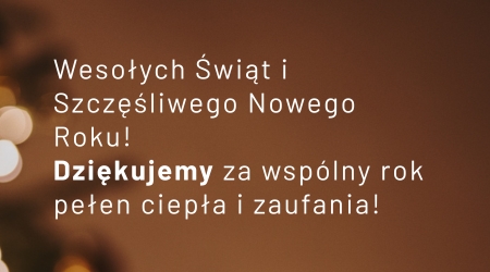 Świąteczno-noworoczna przerwa w Termeco – życzenia i informacje organizacyjne