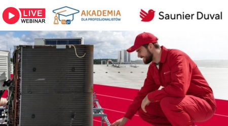 SAUNIER DUVAL: webinar o F-gazach i likwidacji pompy ciepła (50 pkt PIK)