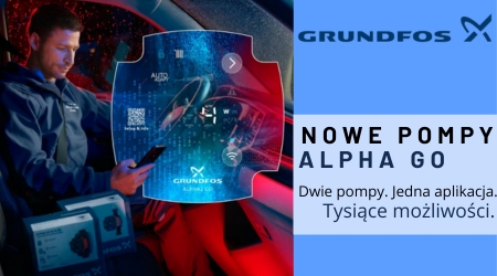 Grundfos ALPHA GO – prostsza wymiana pomp podczas jednej wizyty