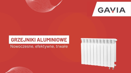 Grzejniki aluminiowe GAVIA – wydajność i styl w Twoim domu