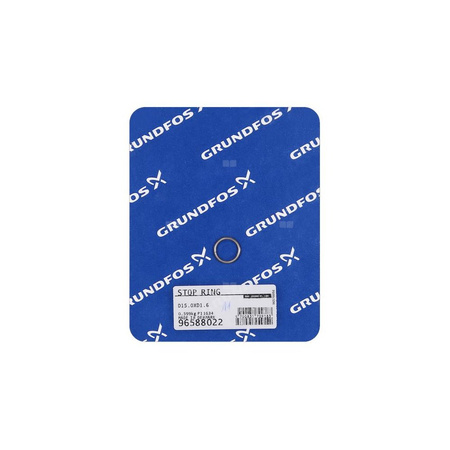 Pierścień stopowy CR/N 8/16 D15.0x1.6