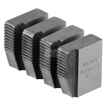 Noże gwintujące M 25 x 1,5, Zestaw