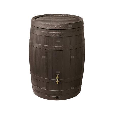 Barrica zbiornik 420 litrów, brązowy