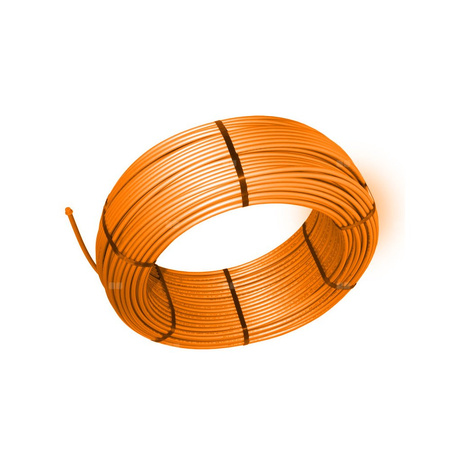 Rura PE-RT I/EVOH/PE-RT I QIK 17 mm x 2 mm kolor pomarańczowy - kręgi 600m wielowarstwowa gładka