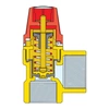 Zawór bezpieczeństwa. Przyłącza z gwintem wewnętrznym, 3/4" x 1" 2,5 bar