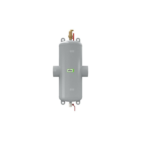 Separator mikropęcherzy REFLEX TW 114.3, 10 bar / 110'C, kolor: szary