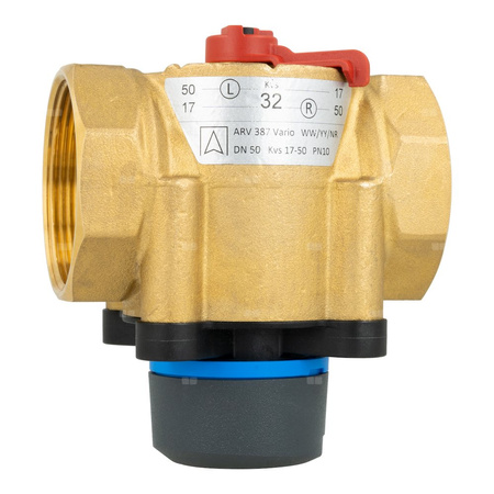 Zawór obrotowy trójdrogowy AFRISO ARV 387 Vario ProClick, mieszający, Siłownik elektryczny ARM 343, DN 50