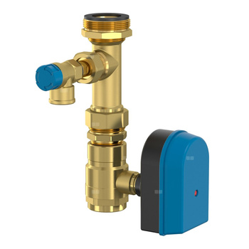 Zestaw do kaskady LogoFresh linia L&XL DN32 z zaworem strefowym (230V), zaworem bezpieczeństwa, zestawem przyłączeniowym