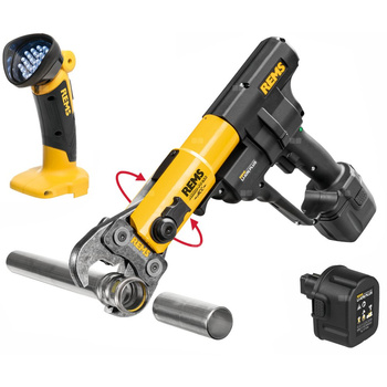 REMS Akku-Press 14V ACC B-P +Aku 5,0 Ah + Latarka akumulat