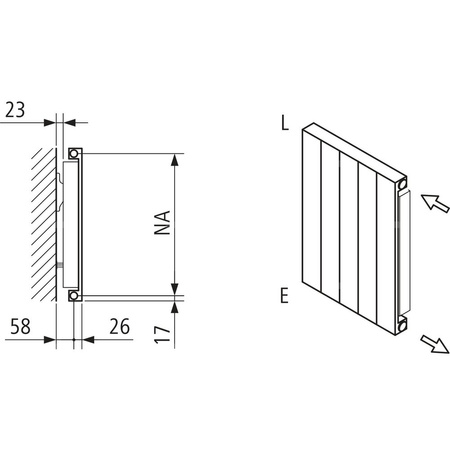 Grzejnik płytowy typ 11 KERMI HVN wym. 800 x 1050 mm, kolor biały, moc 1308 W
