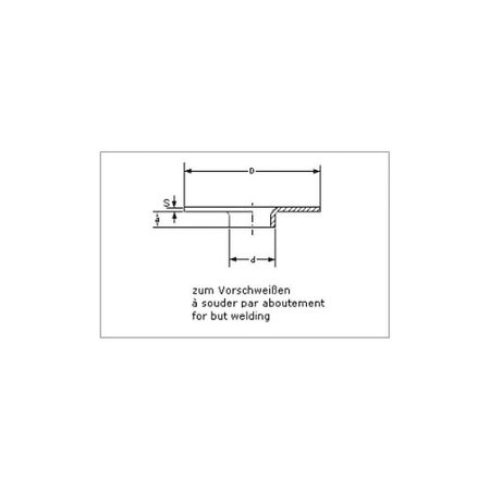 Przejściówka SANHA WBS V redukcja, Cu, 122 mm x 76,1 mm (kołnierz x lut zewnętrzny)