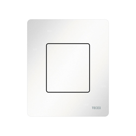 Przycisk spłukujący do stelaża do pisuaru (Mechaniczny) TECE solid metal, kolor biały połysk