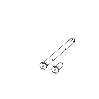 Sworznie plastikowe - 2 szt. TECE profil