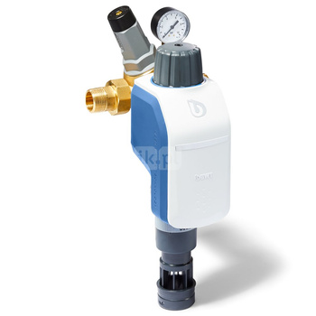BWT R1 HWS 1.1/4" - filtr mechaniczny z płukaniem wstęcznym (100 µm) z reduktorem ciśnienia