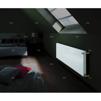 Grzejnik płytowy Kermi®X2® Plan-K typ 11 705x63x605 biały, 10 bar, kompaktowy, z osłonami