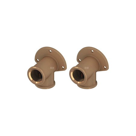 Kolano naścienne 90' TECE one, 1/2'' (GW)