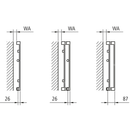 Grzejnik płytowy typ 11 KERMI HVN wym. 2000 x 1680 mm, kolor biały, moc 4549 W