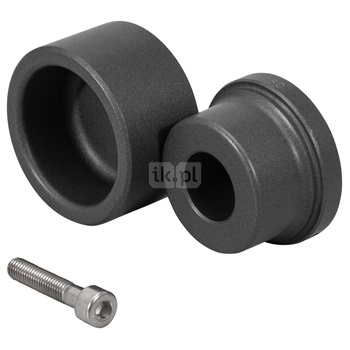 Króciec, tuleja, śruba fi 50 mm, Zestaw