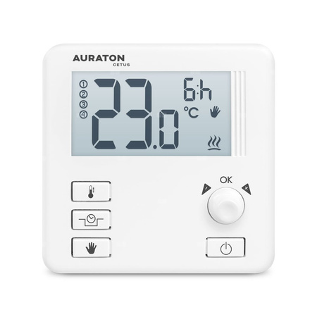 AURATON Cetus - Dobowy, przewodowy regulator temperatury