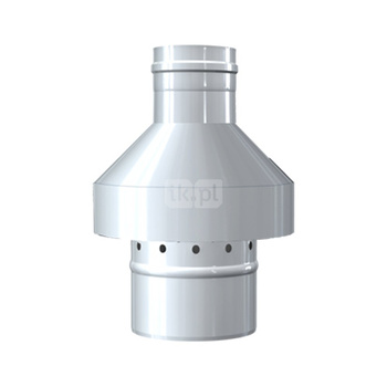 Czerpnia powietrza pionowa MK ŻARY PR CV PSI (malowana) stal nierdzewna fi 110/160 mm