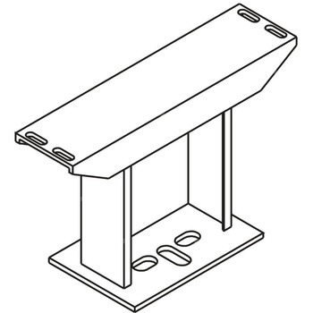 Konsola do montazu na podłodze 100 mm, typ 26