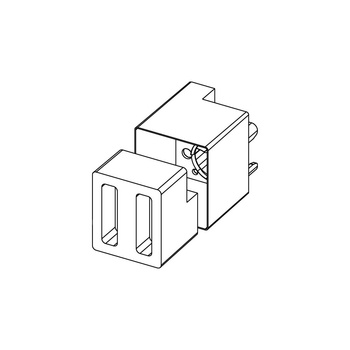 Osłona plastikowa z szablonem styropianowym i wkrętami TECE profil
