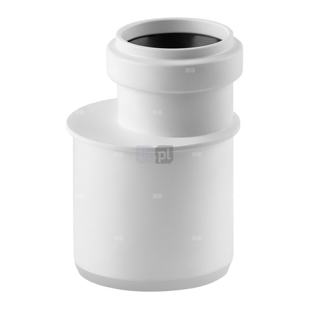 Złącze MAGNAPLAST HT PLUS HTR redukcja, PP (biały), DN 50 x DN 32 (ww x wz), do kanalizacji