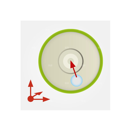 Bateria podtynkowa FERRO ALGEO 3-funkcyjna, kolor chrom