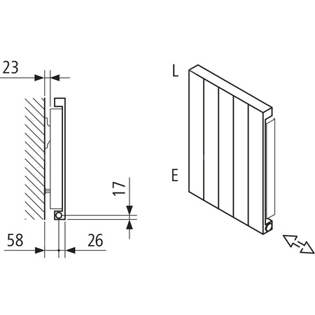 Grzejnik płytowy typ 11 KERMI HVN wym. 800 x 1120 mm, kolor biały, moc 1396 W