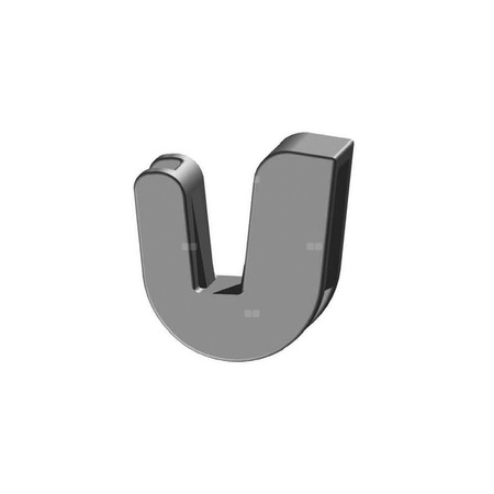 Zacisk izolacji akustycznej Kermi do uchwytu ściennego grafitowo-szary, 6 sztuk/VPM