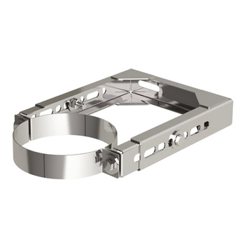 Uchwyt MK ŻARY PK WHT 2 stal nierdzewna fi 60/100 mm (mocowanie - Obejma do ściany regulowana)