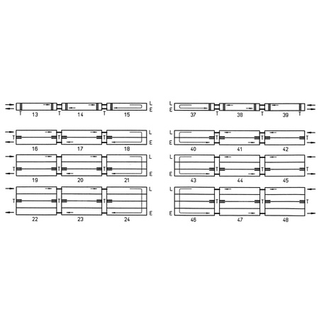 Konwektor Kermi Konvektor Typ43 BH210x194x1900mm QN3116, weiß, 6bar, o. Abd., AB Uni.