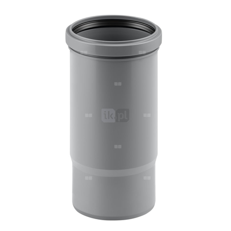 Przedłużka MAGNAPLAST HT PLUS HTL, PP (szary), DN 110 (wz x ww), do kanalizacji