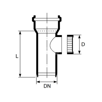 Nakrętka czyszczaka DN110 zapas.