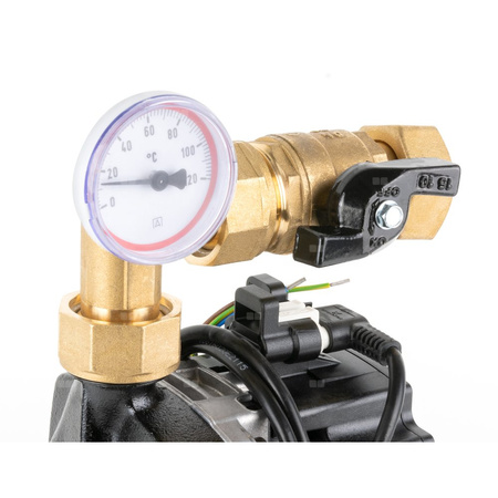 Grupa pompowa AFRISO BTU 501 nakrętka x nakrętka 1'' x 1'', z zaworem mieszającym, z pompą obiegową Grundfos UPM3 Auto