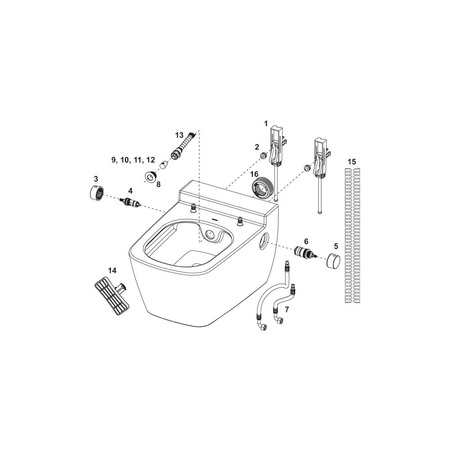 TECEone - toaleta myjąca