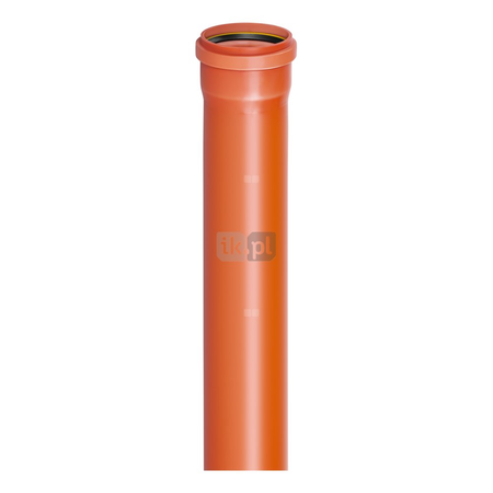 Rury z kielichem PP SN8 LITE z uszczelką DIN-LOCK KGEP 200x6,9/3000