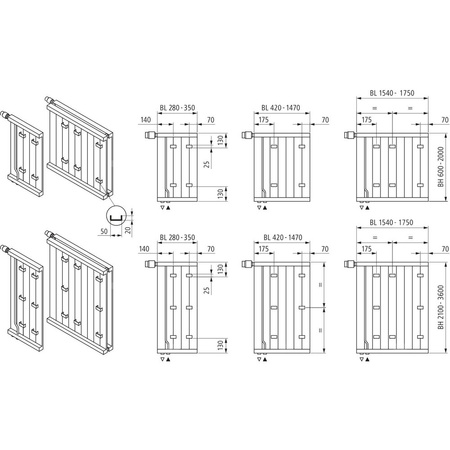 Grzejnik płytowy typ 11 KERMI HVN wym. 600 x 630 mm, kolor biały, moc 609 W