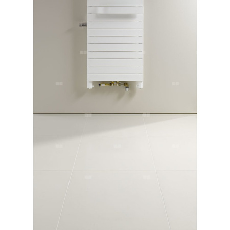 Kermi TABEO-V 1197x101x500mm QN 685,RAL9016,zawór po prawej