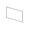 Ramka dystansowa, biała TECE solid
