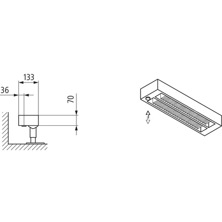 Konwektor Kermi Konvektor Typ32 BH210x133x2200mm QN2479, weiß, 6bar, o. Abd., AB Uni.