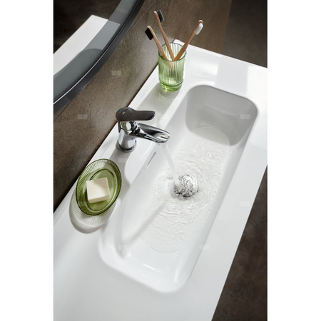 MORRIS BATERIA UMYWALKOWA STOJĄCA, CHROM + CLICK CLACK